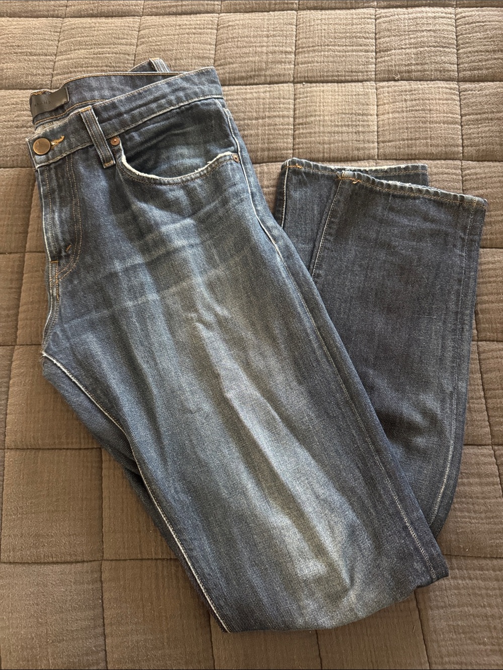 J Brand Men's Slim Jeans Blue Denim